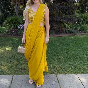 Yellow Sari